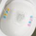 Toilet eners Rim Hanger | Bowl Toilet Deodorizer Rim Hanger | Quick Foaming -Cleaning Ball 4 Balls Included Toilet ener for Bathroom Toilet Care and Flush Cleaning - Buy Online on GoSupps.com