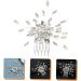 Housoutil Hair Comb Prom Headpiece Rhinestone Headband Bridal Tiara Wedding Hair Wedding Headband Prom Headband Diamond Headpiece Wedding Tiara Accessories Horse Eye Bride Alloy - Buy Online on GoSupps.com