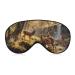 Jungle Hunting Deer Autumn Stream Soft Sleep Mask with Adjustable Strap Eye Masks Cover Blocks Light for Women Men
