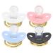 Silicone Baby Pacifier for 6-18 Months | BPA-Free Bling Pacifier with Clips | Perfect Baby Gift in 4 Colors - Buy Online on GoSupps.com