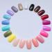 Shop LoveOurHome 576pc Square Press on Nails - Medium Tapered Square Gel Glossy False Nails for Women & Girls - Colored French Acrylic Manicure Tips - Buy Online on GoSupps.com