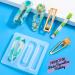 LEOBRO 50PCS Metal Hair Clips for Women & Girls - Alligator Clips for DIY Acrylic Resin Hair Bows & Crafts, Gold - Buy Online on GoSupps.com