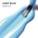 MEGIOR Sky Blue Gel Nail Polish 15ml Light Blue Gel Polish High Gloss Soak Off UV LED Nail Gel Polish for Nail Art Manicure Salon DIY Home Gift for Girls - Buy Online on GoSupps.com