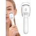 Heated Eyelash Curler Portable Lash Curling Tool - Rapid Heat-up Eye Lash Curler with Temperature Control 3 Modes Silicone Pad for Quick Natural Eye Lashes White - Buy Online on GoSupps.com