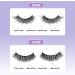 4 Pair Self Adhesive Eyelashes Reusable Pre Glued Eyelashes Wispy Fake Eyelashes Natural Look Self Adhesive Lashes No Glue Needed Add Instant Volume and Glamour - Buy Online on GoSupps.com
