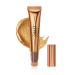 Highlighter Beauty Wand with Cushion Applicator Liquid Highlighter with Shimmer Finish Long Lasting Smooth Lightweight Highlighter Stick Face Illuminator Makeup Stick Gold 05 Highlighter Gold