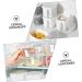 Alipis 6 Pcs Storage Box with Handle Cereal Refrigerator Organizer Keeper Kitchen Food Organizer re-usable - Buy Online on GoSupps.com