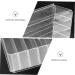 Didiseaon 2 Sets Divider Storage Box Eyeshadow Acrylic Cosmetic Organizer Home Cosmetic Holder Storage Rack - Buy Online on GoSupps.com