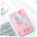 Zerodeko Silicone Ice Molds Trays 1pc 26 Mold Silicone Baking Alphabet Chocolate English Utensil Dessert DIY Creative Ice Tool Pink 27.2X18.2X1.3CM - Buy Online on GoSupps.com