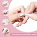 Venares 120-Piece Extra Short Soft Gel Nail Tips Set - Pre-Polished Coffin Tips with Glue Nail Buffer & Shaver - 12 Sizes for Gel Nails - Perfect XS Short Coffee Design - Buy Online on GoSupps.com
