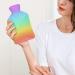 Buy Hot Water Bottle with Lid - Rainbow Rubber Hot Water Bag for Pain Relief Cramps & Cold Therapy | Fast International Shipping - Buy Online on GoSupps.com