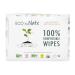 Eco by Naty Unscented Baby Wipes - 100% Compostable and Plant-Based Wipes, Good for Babies and Newborn Sensitive Skin,56 Count (Pack of 3)