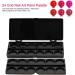 Nail Art Palette 24 Grid Plastic Color Mixing Plate - Manicure Drawing Tray (Black) - Buy Online on GoSupps.com