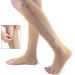 Shop L-XL Open Toe Zipper Compression Stockings - Soft Breathable Nylon for Everyday Comfort - Buy Online on GoSupps.com