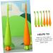 Frcolor 6-Pack Carrow Toothbrush Set for Kids - Soft Character Design for Toddler Oral Hygiene - Buy Online on GoSupps.com