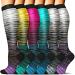 Diu Life Graduated Copper Compression Socks for Women Men Circulation 20-30mmhg-Best Support for Running,Nursing,Hiking Assorted 1 Small-Medium