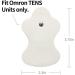 20 Pack Replacement Electrotherapy Pads for Omron TENS Unit - Reusable & Compatible with Omron Device (Non-Omron Brand) - Buy Online on GoSupps.com