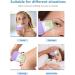 SANWOOD Ice Roller Ice Roller for Face and Eyes Ice Face Roller to Effectively Lighten Skin Remove Swelling & Fine Lines Shrink Pores Refillable Silicone Ice Mould for Face (Pink#2) - Buy Online on GoSupps.com