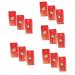 ABOOFAN 30 Pcs Rabbit Year Gold Foil Red Envelope Chinese Money Bags New Year Prop 2023 Red Envelope Wedding Red Packet Gift Card Envelopes Spring Festival Gift Lucky Paper Money Card As Shown 2x5pcs 17X9CMx5pcs