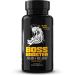 Bossman Boss Booster - Beard Growth Supplement Products for Men - 10 000 MCG Biotin and MSM - Hair Growth Vitamins and Beard Care