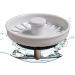 White Sink Plug Kitchen Sink Strainer Plug Waste Plug Basin Water Seal Plug Smooth Maintenance Convenient Sink Stopper - Buy Online on GoSupps.com