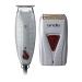 Andis 17195 Finishing Combo: T-Outliner Trimmer & Pro Foil Lithium Titanium Shaver - Complete Professional Hair Clippers and Trimmer Kit for Men - Buy Online on GoSupps.com