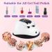 280W UV LED Nail Lamp - Professional Gel Nail Dryer with 66 Beads Fast Curing & Auto Sensor Portable Nail Art Tool for Fingernails & Toenails - Buy Online on GoSupps.com
