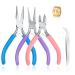 Jewelry Pliers  Pliers for Jewelry Making  3pcs Jewelry Making Pliers Tools with Needle Nose Pliers  Round Nose Pliers and Wire Cutter for Jewelry Repair  Crafts  Jewelry Making Supplies
