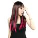 Frcolor Hair Extension Clips - 10pcs Rose Red Fashion Colored Wig Clips for Hairpieces Decor | International Shipping - Buy Online on GoSupps.com