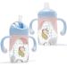 Sippy Cups for Baby 6+ Months Unicorns Sippy Cup for 1+ Year Old - 2 in 1 Spout & Straw Baby Sippy Cups 6-12 months Toddler No Spill Transition Weighted Straw Sippy Cup - 8 oz. (1 Cup with 2 Nipples) 1 Pink & Purple | Un...