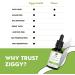 Organic Olive Leaf Extract Liquid Tincture - Alcohol Free Supplement for Cardiovascular and Overall Health - Vegan - 1 oz - Buy Online on GoSupps.com
