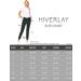 Hiverlay Women's Pro Golf Pants - Quick Dry Slim Lightweight Work Pants for Golf, Hiking, or Casual Wear - Black - X-Small - Buy Online on GoSupps.com