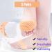 Soft Gel Metatarsal Pads for Pain Relief - 5 Pairs Ball of Foot Cushions for Calluses, Bunions, Corns, Morton Neuromas - Fits Heels & Shoes - Women Men (3 Beige & 2 White) - Buy Online on GoSupps.com