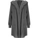 Hanxiulin Women's Plush Fleece Jacket | Cozy Winter Coat in Dark Gray | 3XL Warm Sweater & Long Cuddly Outerwear - Buy Online on GoSupps.com