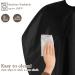 Professional Short Barber Cape - Waterproof Nylon Hair Cutting & Dye Apron for Unisex - Salon Styling & Shampoo Cape (Black - Buy Online on GoSupps.com