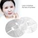 100 Pieces Disposable Plastic Film Face Mask Sheets - DIY Beauty & Skin Care | Moisturizing Facial Mask Paper for Home Use - Buy Online on GoSupps.com
