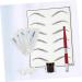 MAGICLULU Wmtz_ Microblading Red Eyebrow Permanent Practice Pigment Skin Pen Kit Tool Rings - Buy Online on GoSupps.com