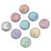 Mirror Effect Manicure Powder Double Ended 9 Colors Nail Art Glitter Powder Individual Boxed Applicator for Nail Salon
