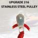 Cyberoctopus Boat Tow Harness with Stainless Steel Hook and Pulley - 12ft | For 1-3 Riders - Buy Online on GoSupps.com