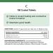 Nature's Bounty Vitamin C Supplement with Rose Hips Helps Maintain Good Health 1000mg 100 Tablets - Buy Online on GoSupps.com