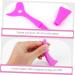 Angoily 3pcs Eyeliner Eyeshadow Baffle Lash Comb Separator Mascara Comb Silicone Eyeliner Make up Shield - Buy Online on GoSupps.com