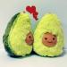 RAINBEAN Avocado Plush Toy Mini Cute Pillow 15.74 Inches - Soft Fruit Stuffed Cushion Doll for Bedroom Decor - Perfect Gift for Kids, Friends, Boys, Girls - Christmas/Birthday/Valentine - Buy Online on GoSupps.com