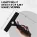 Squeegee for Shower Door, Car Windshield & Glass Window - 2 Silicone Blades - Foam Handle - Buy Online on GoSupps.com