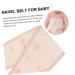WOFASHPURET 2pcs colored cotton baby belly circumference web belt ab belt breathable bellyband child umbilical navel tummy wrap infant abdominal band skin friendly newborn protective case - Buy Online on GoSupps.com