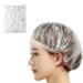 Disposable Shower Caps  100PCS Plastic Clear Hair Cap Large Thick Waterproof Bath Caps for Women Kids Girls  Travel Spa  Hotel and Hair Solon  Hotel Travel Essentials Accessories