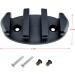 Nylon Kayak Zig Zag Cleats (Black  Pack of 2) - Buy Online on GoSupps.com