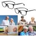 Shop TR 90 Lightweight Reading Glasses for Men & Women - Blue Light Filter Anti Eye Fatigue - 2.25x Turquoise - Buy Online on GoSupps.com
