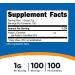 Nutricost Acetyl L-Carnitine Powder - 100g, 1000mg Per Serving - Non-GMO & Gluten Free - 3.52oz (1 Pack) - Buy Online on GoSupps.com
