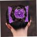 Beaupretty Hair Comb Gel Nail Polish Hair Hoop Womens Oktoberfest Accessories Short Hair Beautiful Headdress Hair Device Bday Decorations for Women Fascination Rn Beaded Headgear Purple - Buy Online on GoSupps.com