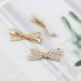 Elegant 5-Piece Pearl-Loop Duck Beak Hair Clips - Cute Gold Metal Hair Accessories for Little Girls | Stylish Headgear & Gifts - Buy Online on GoSupps.com